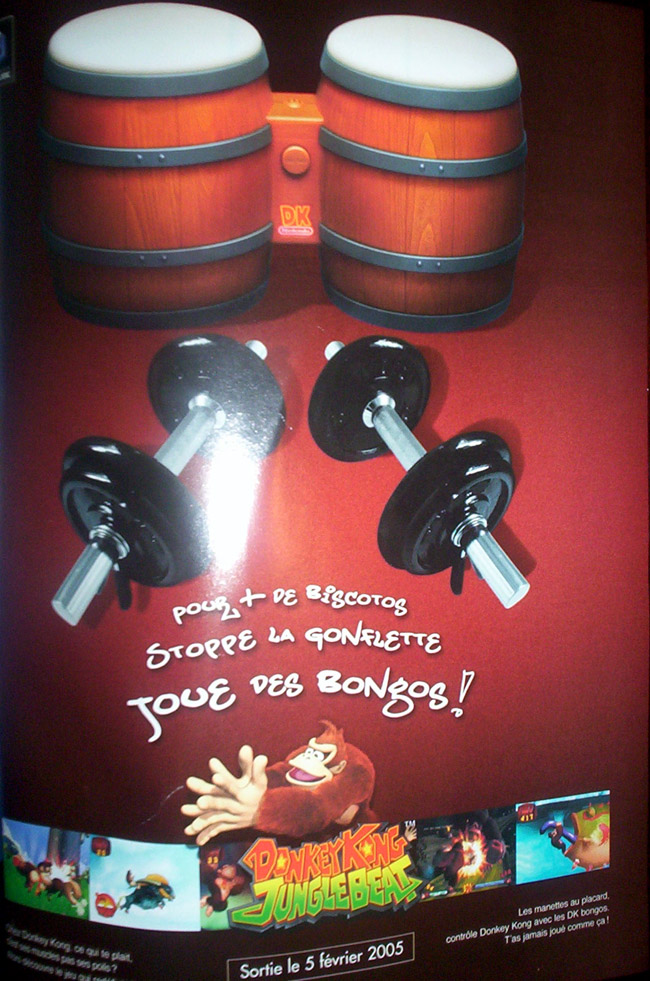 Publicités papier jeux GameCube