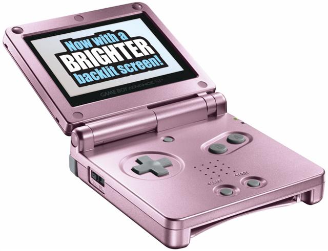 Une nouvelle GBA SP aux Etats-Unis 