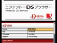 Le navigateur internet DS en images