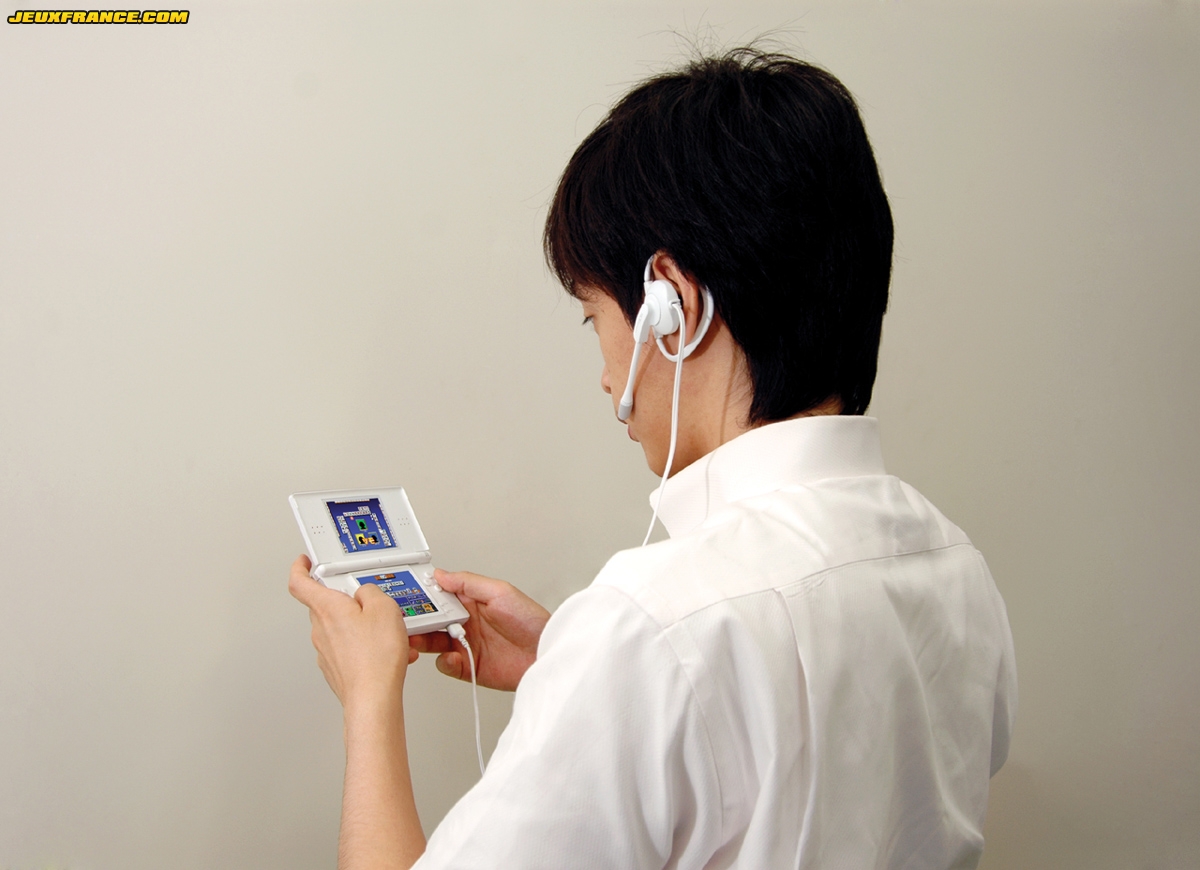 Le casque Nintendo DS en images