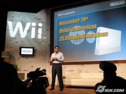 La Wii pour le 19 novembre aux USA