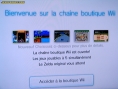 La boutique Wii ouverte aujourd'hui