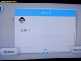 Envoyer des messages sur Wii