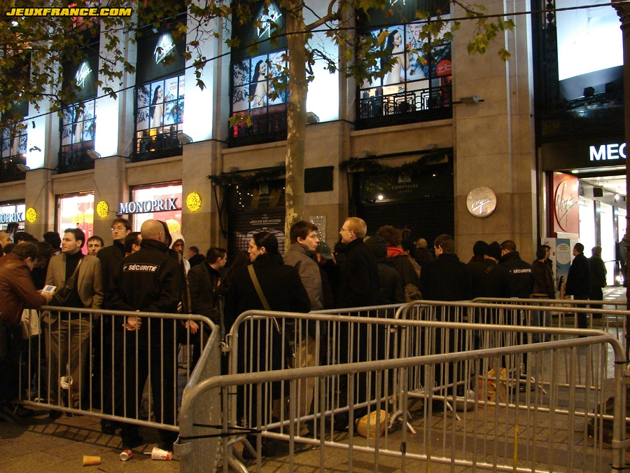 Lancement de la Wii à Paris