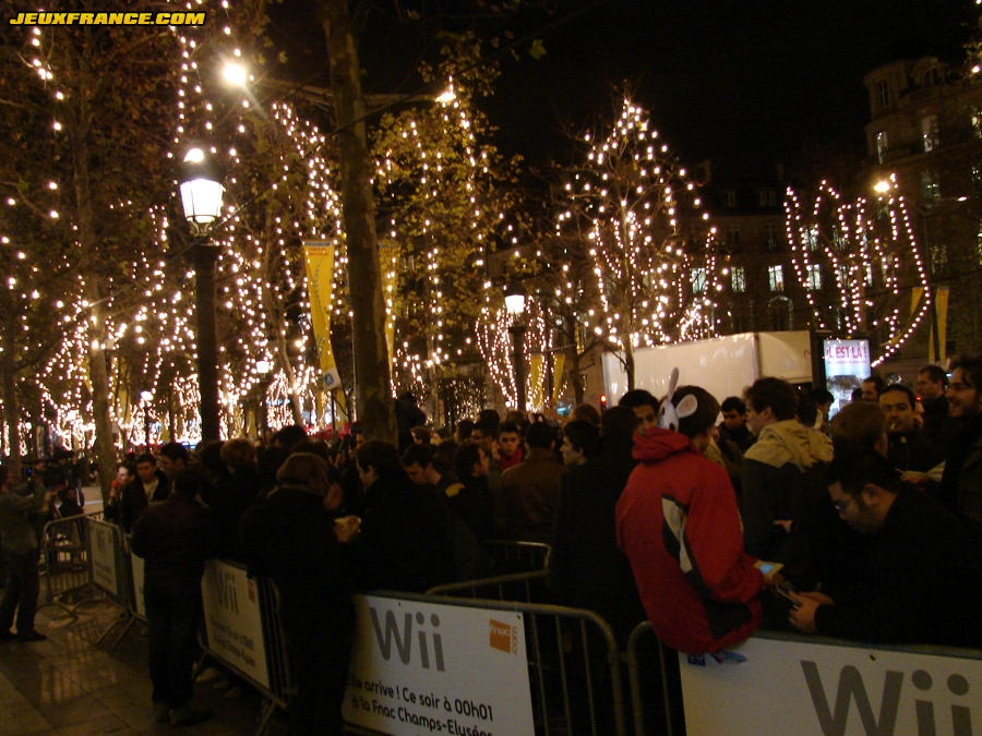 Lancement de la Wii à Paris