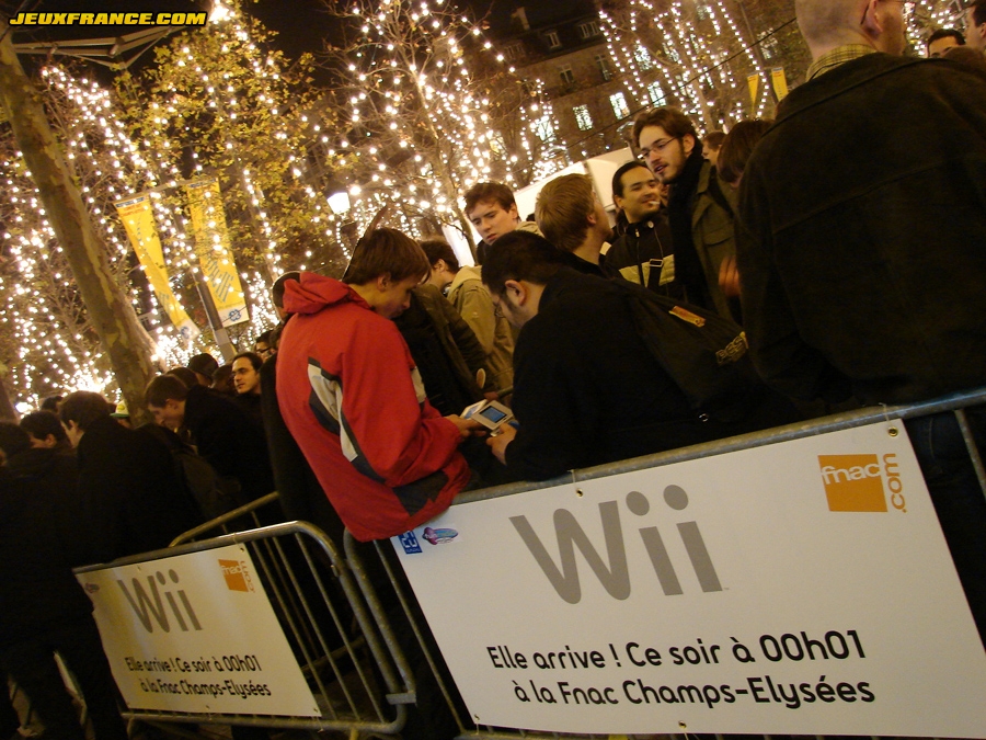 Lancement de la Wii à Paris
