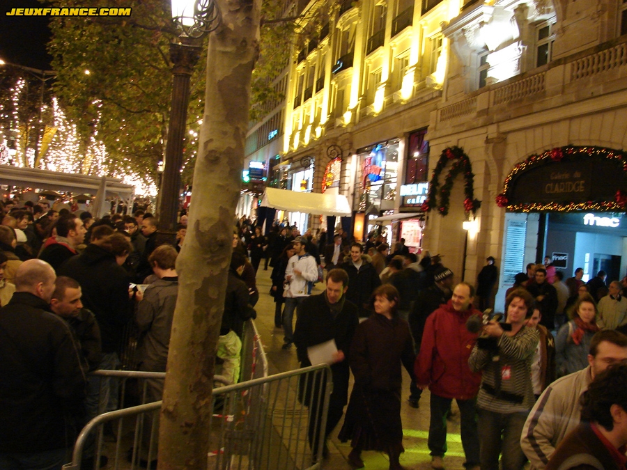 Lancement de la Wii à Paris