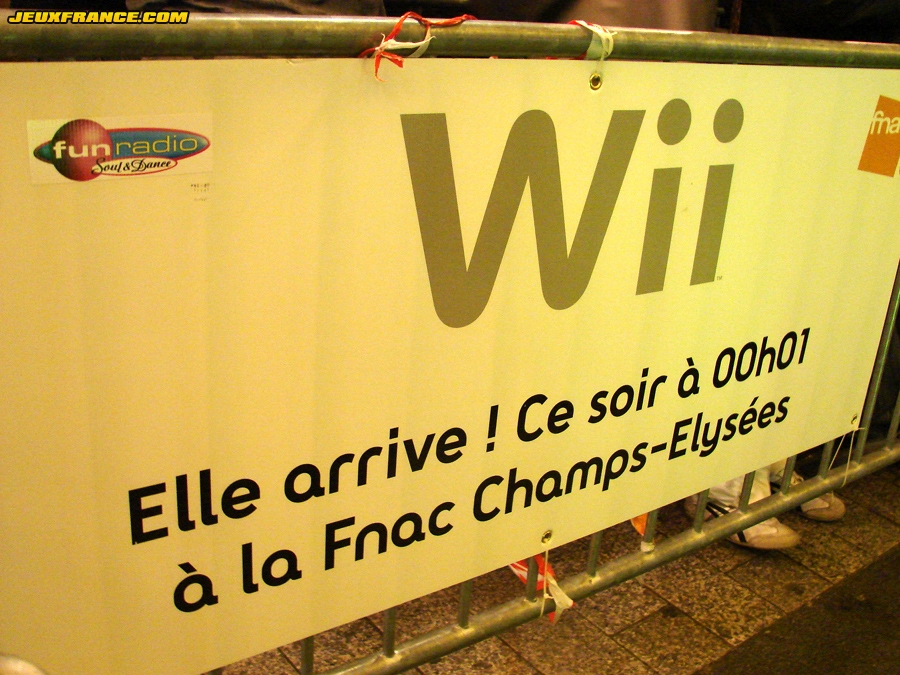 Lancement de la Wii à Paris