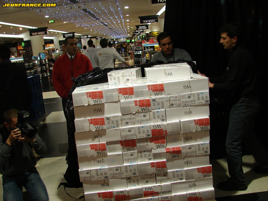 Lancement de la Wii à Paris