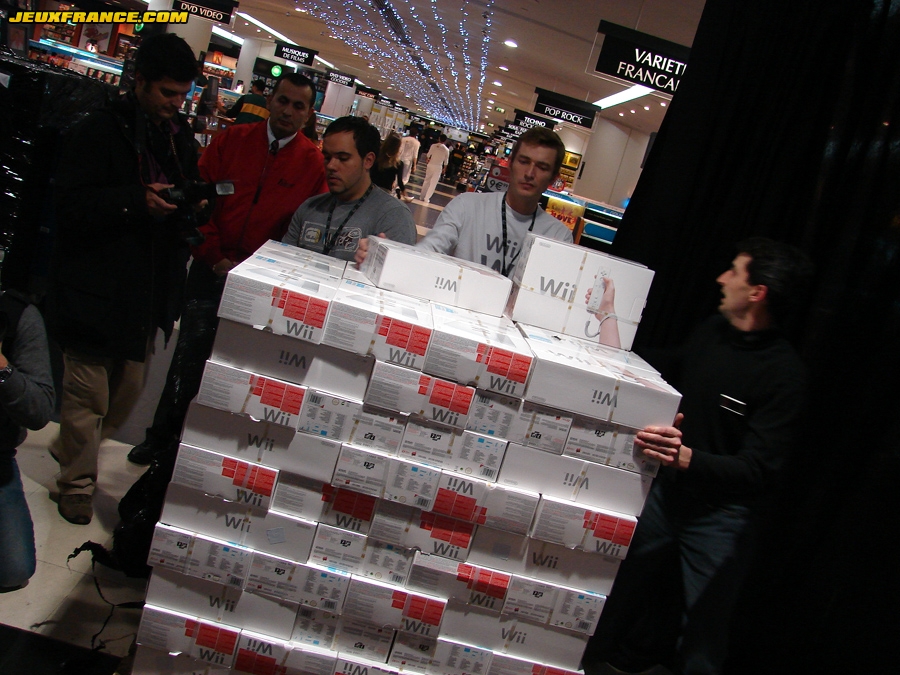 Lancement de la Wii à Paris