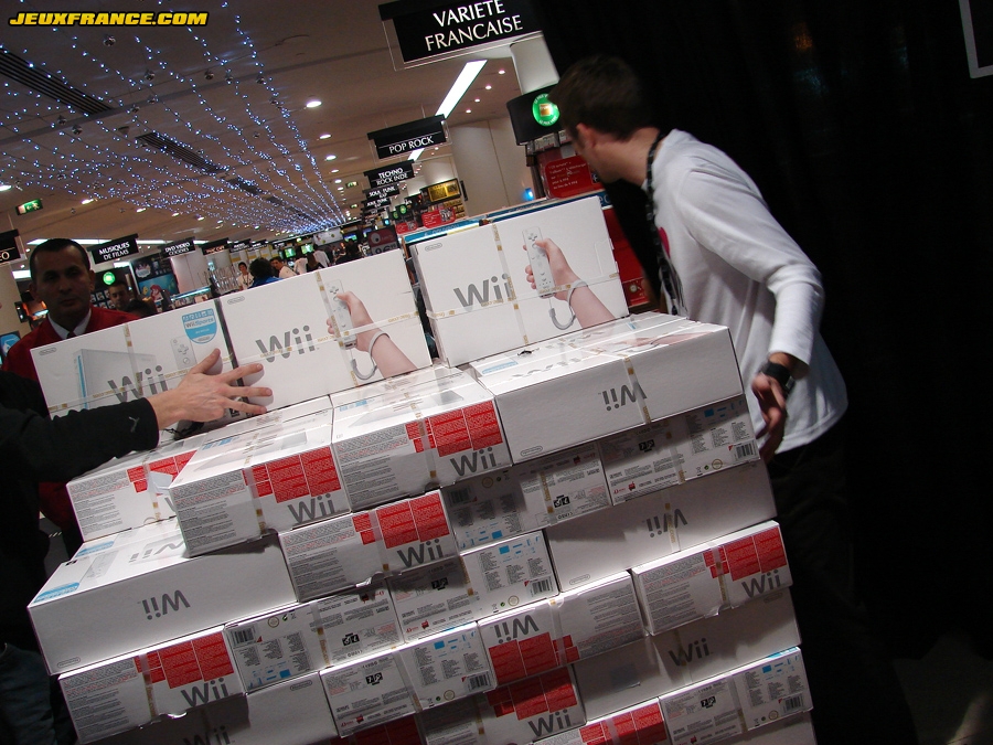 Lancement de la Wii à Paris