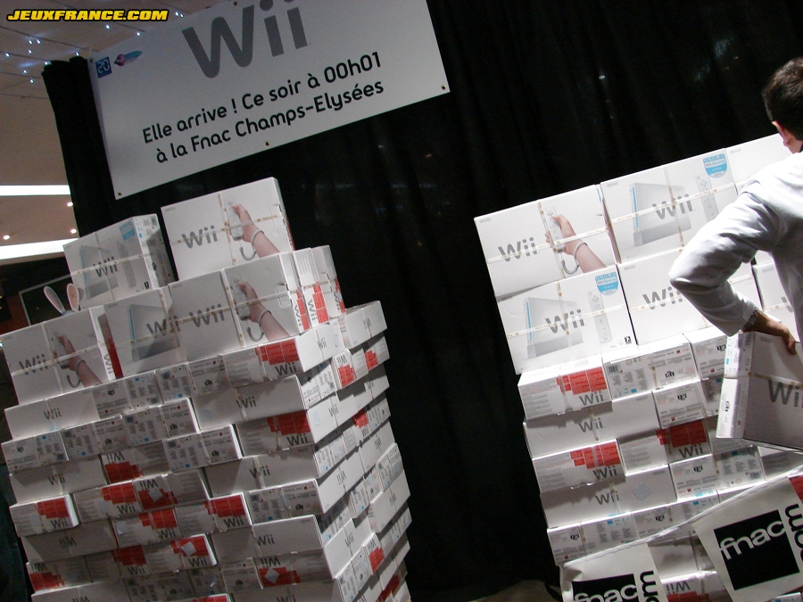 Lancement de la Wii à Paris