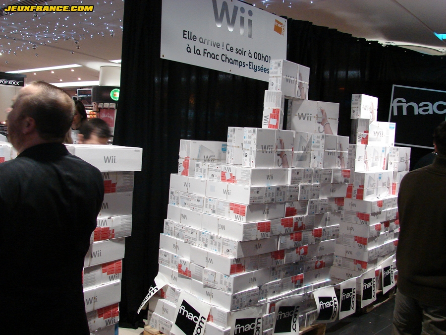 Lancement de la Wii à Paris