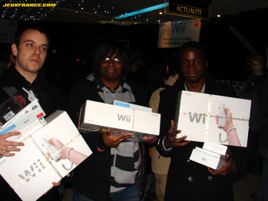 Lancement de la Wii à Paris