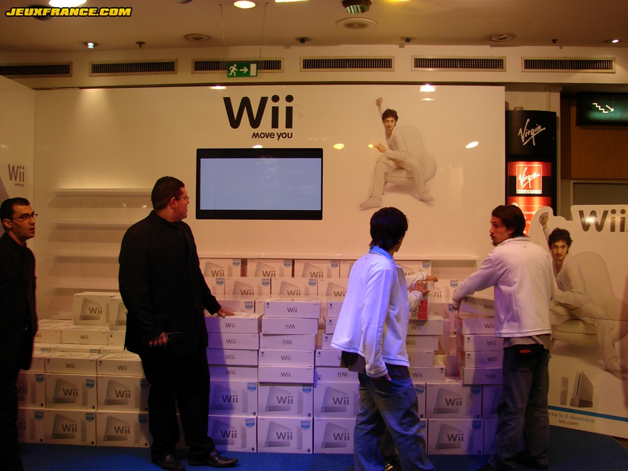 Lancement de la Wii à Paris