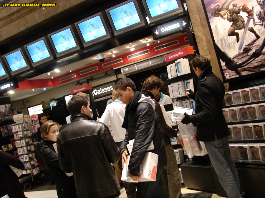 Lancement de la Wii à Paris