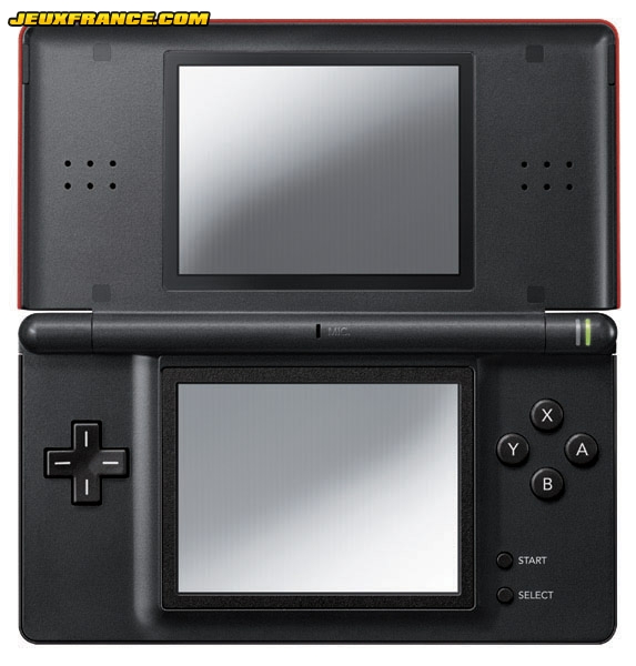 Nintendo annonce la DS Lite Crimson / Black