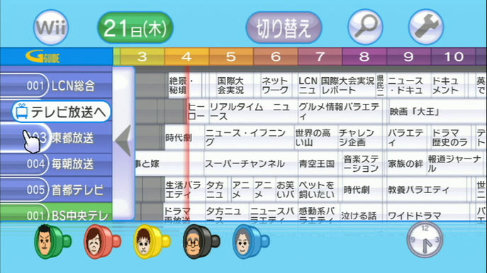 Vidéo chaîne TV Wii