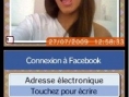 Facebook sur DSi
