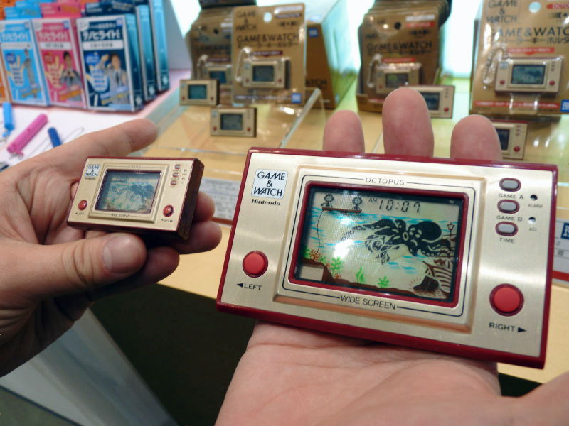 Nintendo met en place le retour des Game&Watch