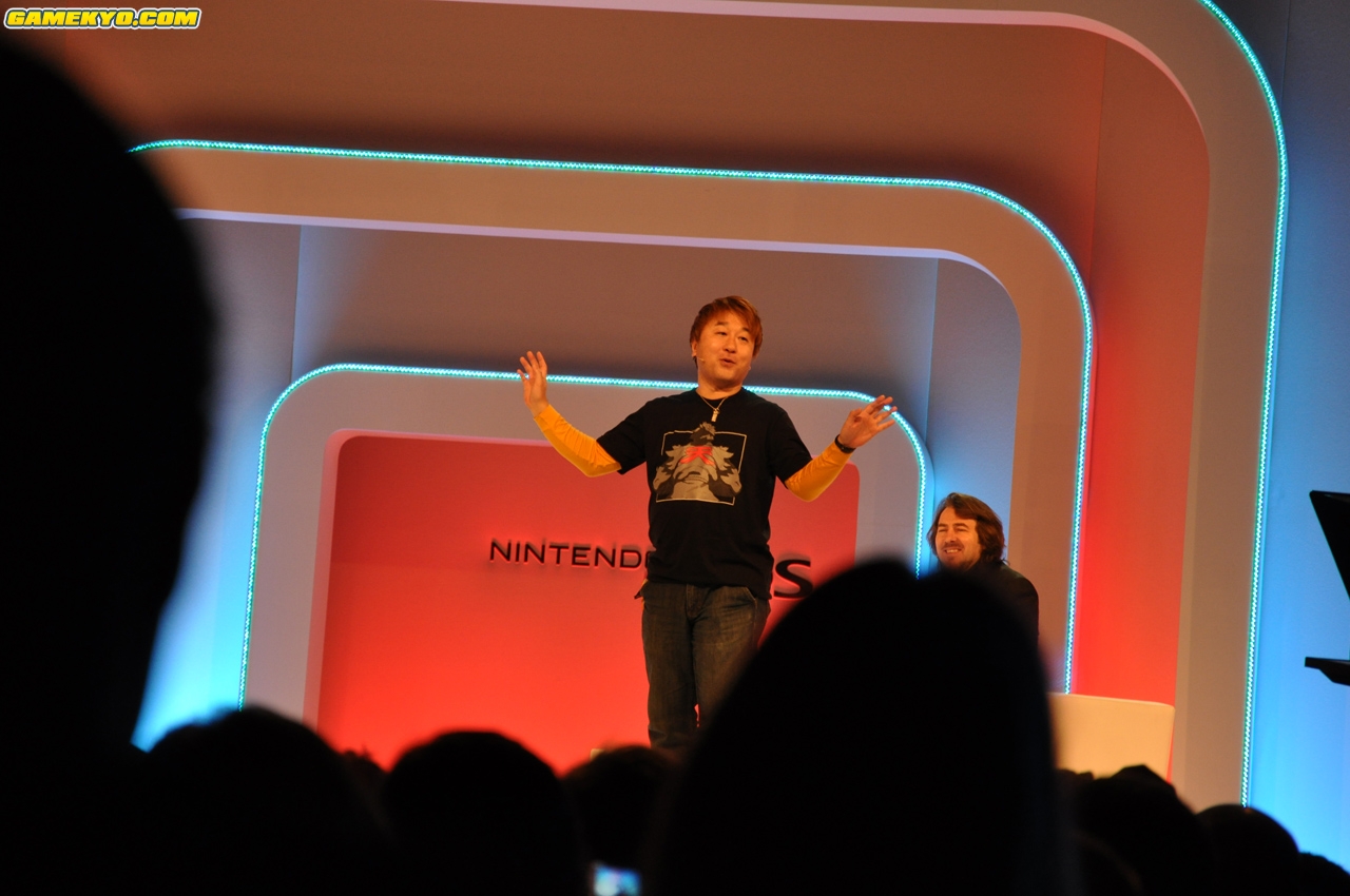 Conférence Nintendo 3DS en photos