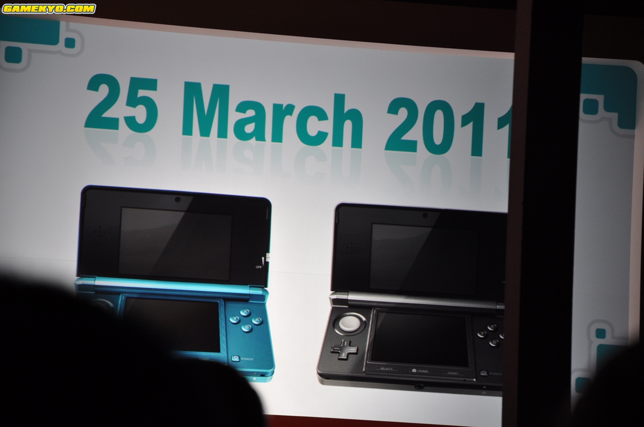 Conférence Nintendo 3DS en photos