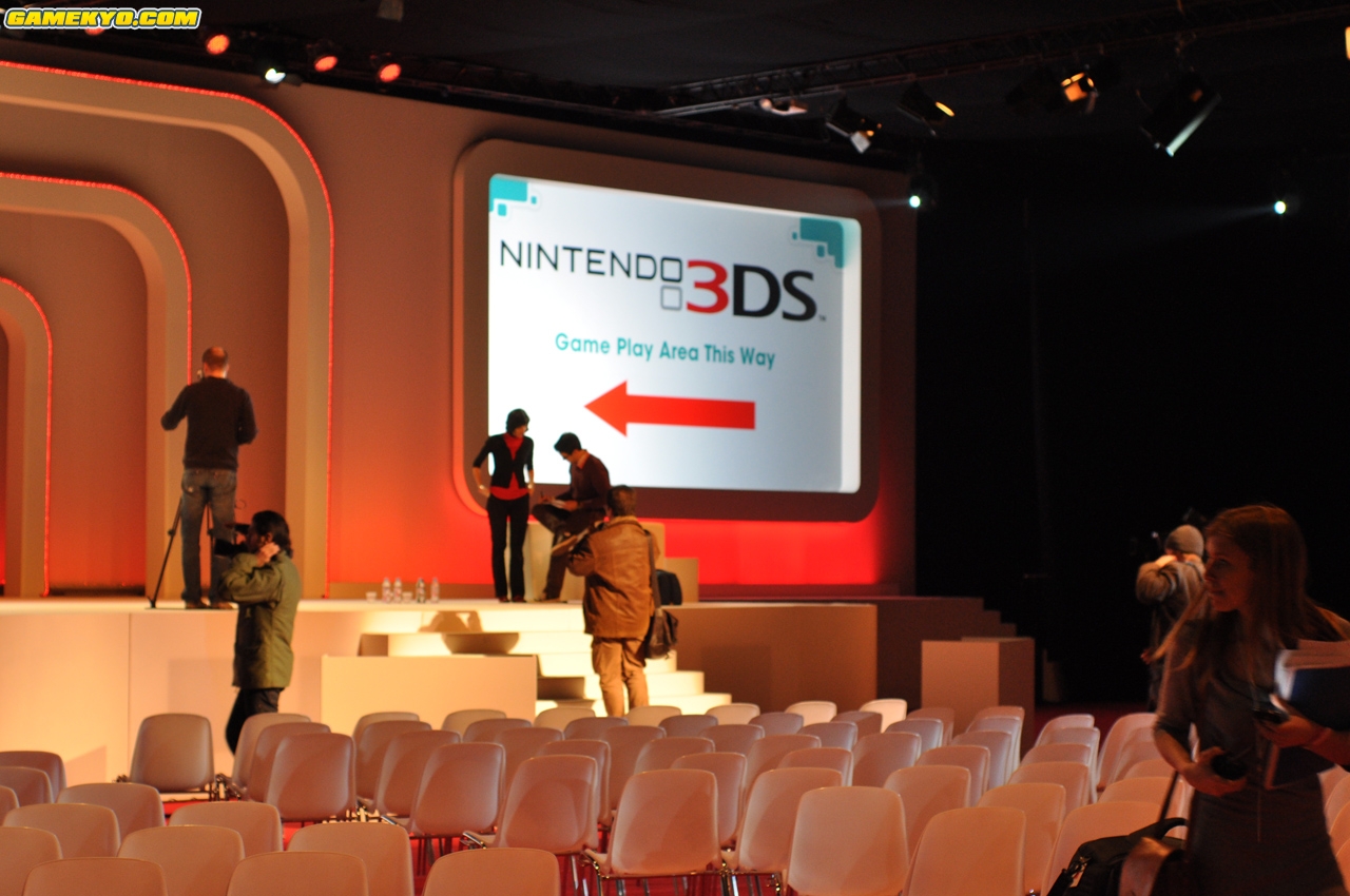 Conférence Nintendo 3DS en photos