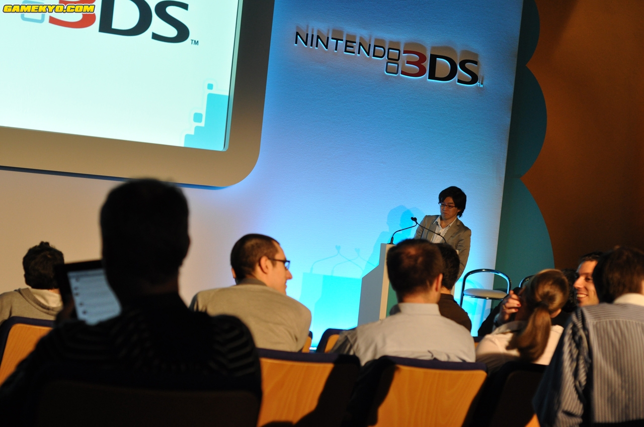 Conférence Nintendo 3DS en photos