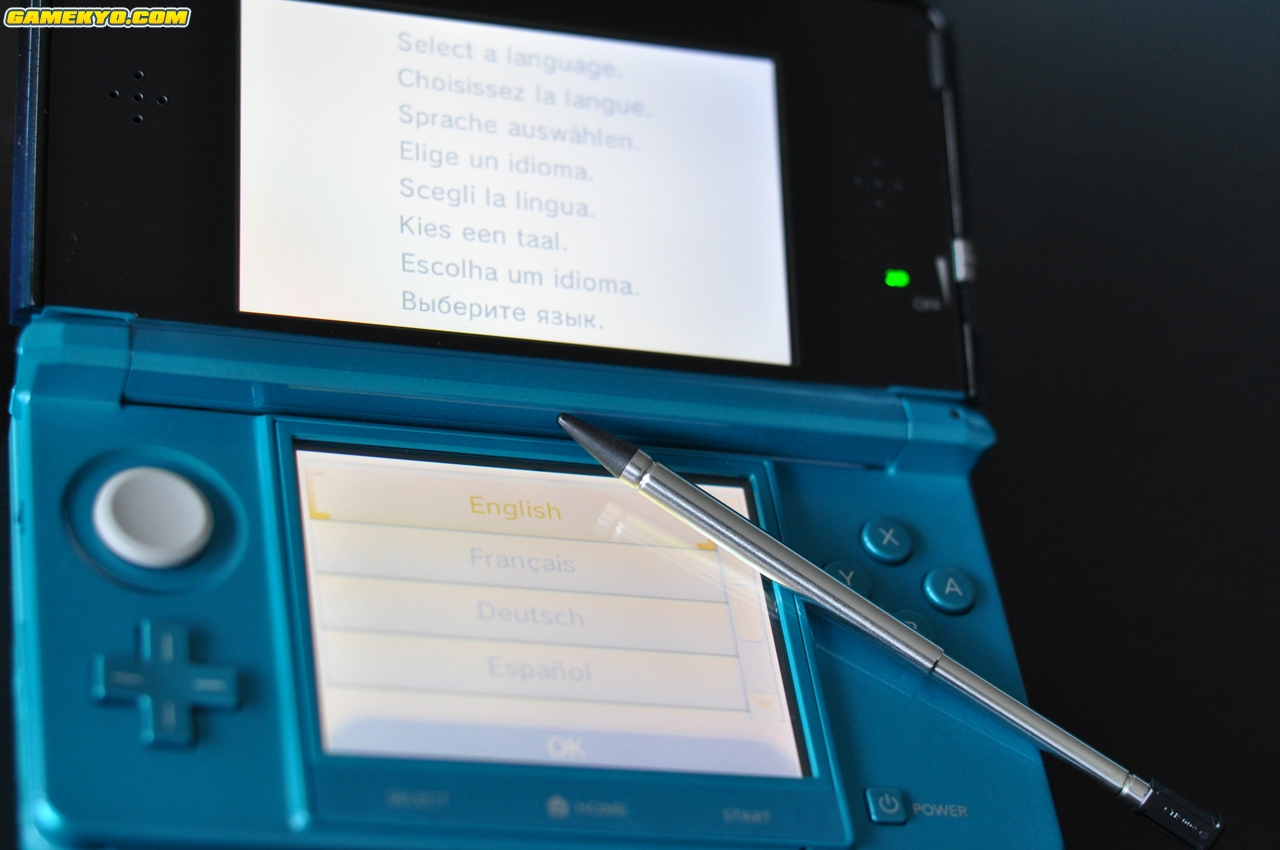 Nintendo 3DS : premières images de la version française !