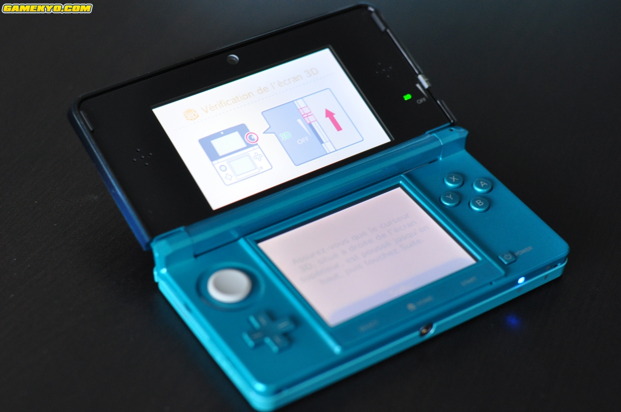 Nintendo 3DS : premières images de la version française !