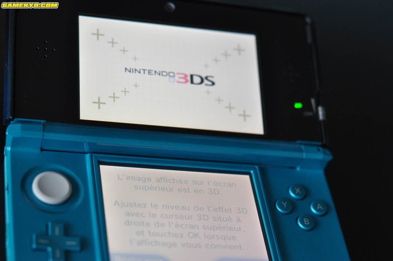 Nintendo 3DS : premières images de la version française !