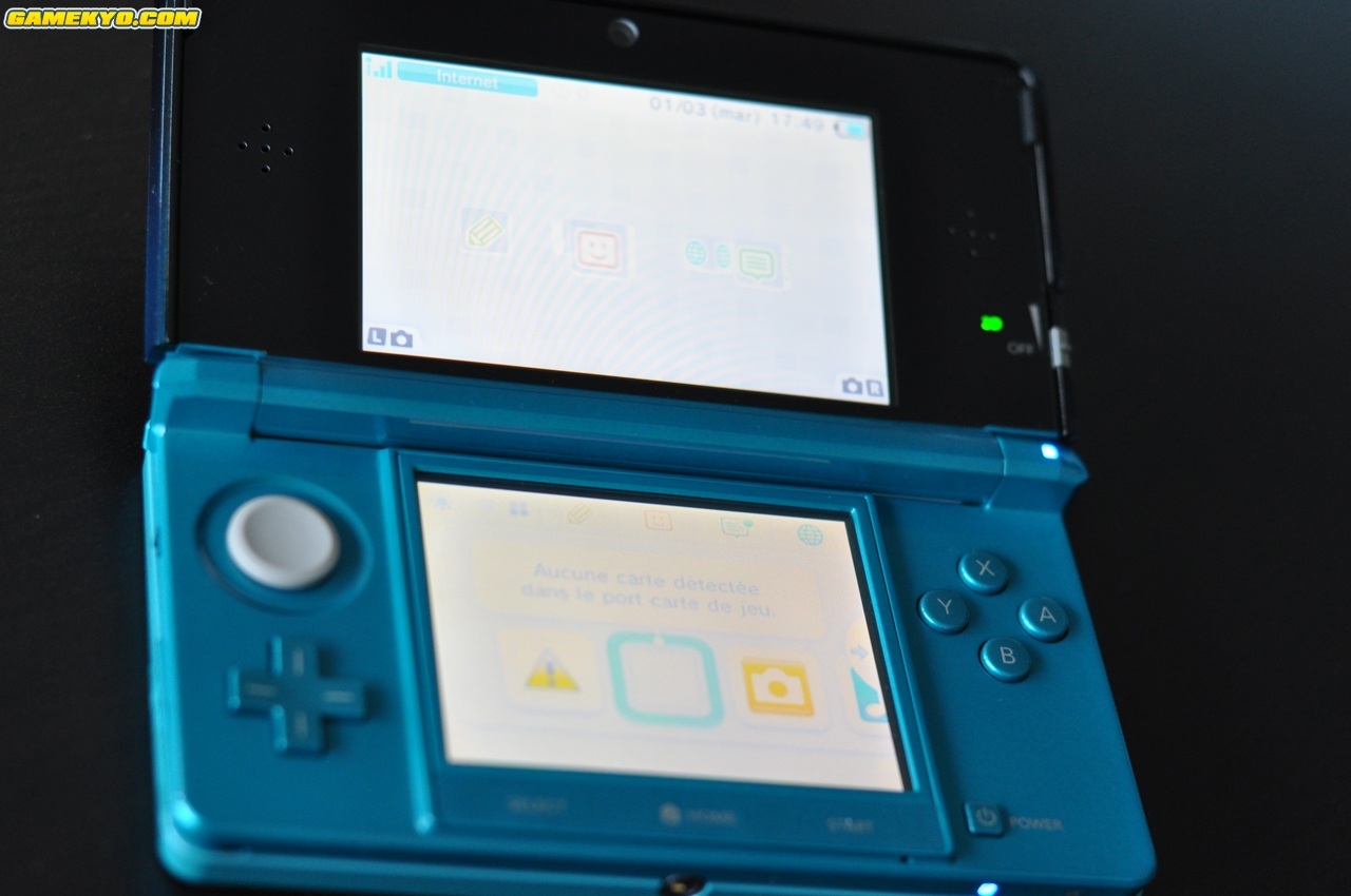 Nintendo 3DS : premières images de la version française !