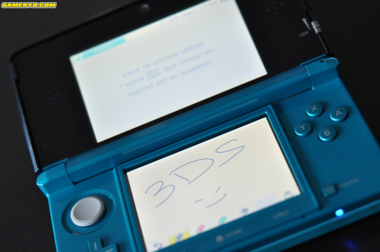 Nintendo 3DS : premières images de la version française !