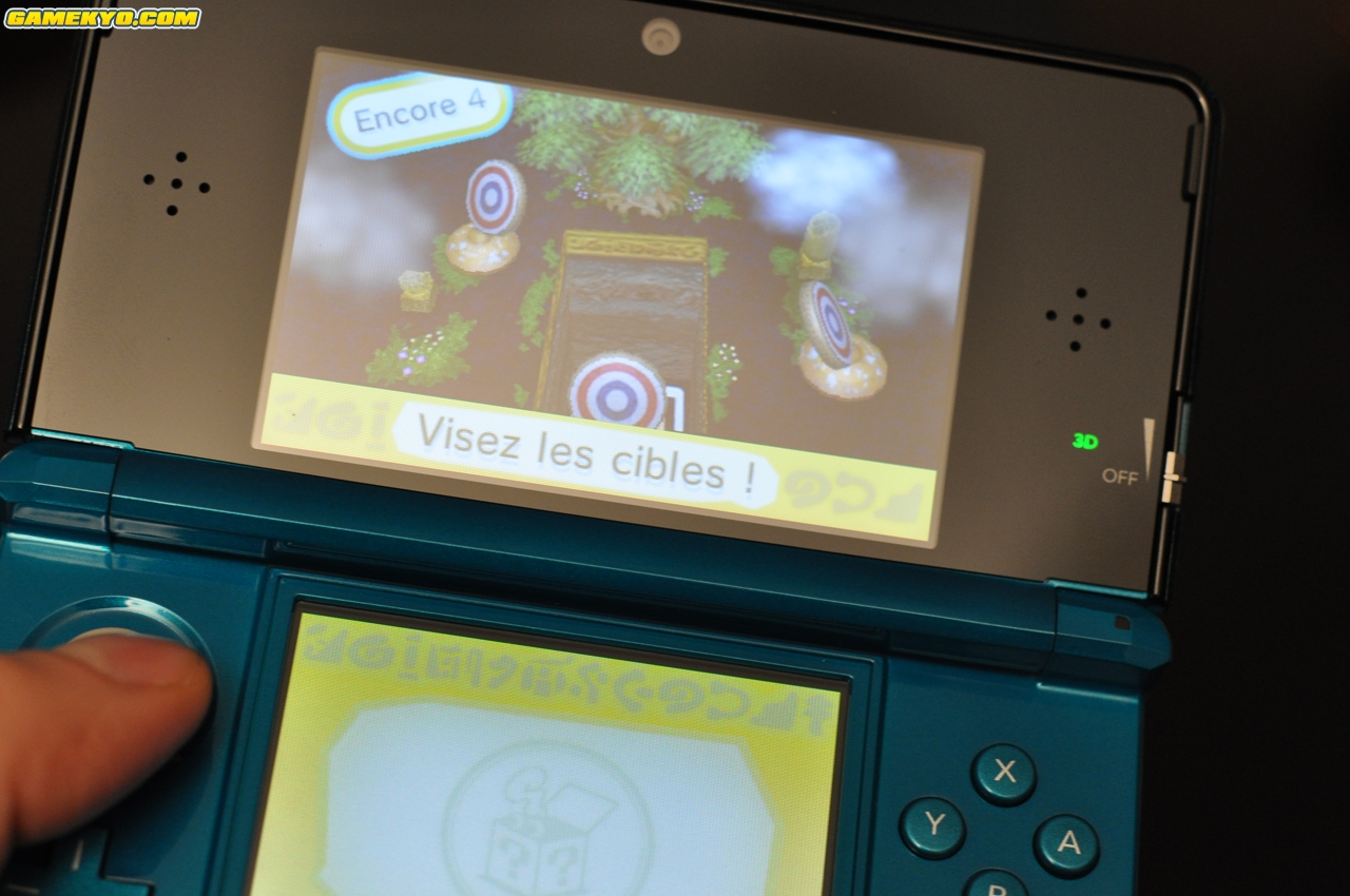 Nintendo 3DS : premières images de la version française !