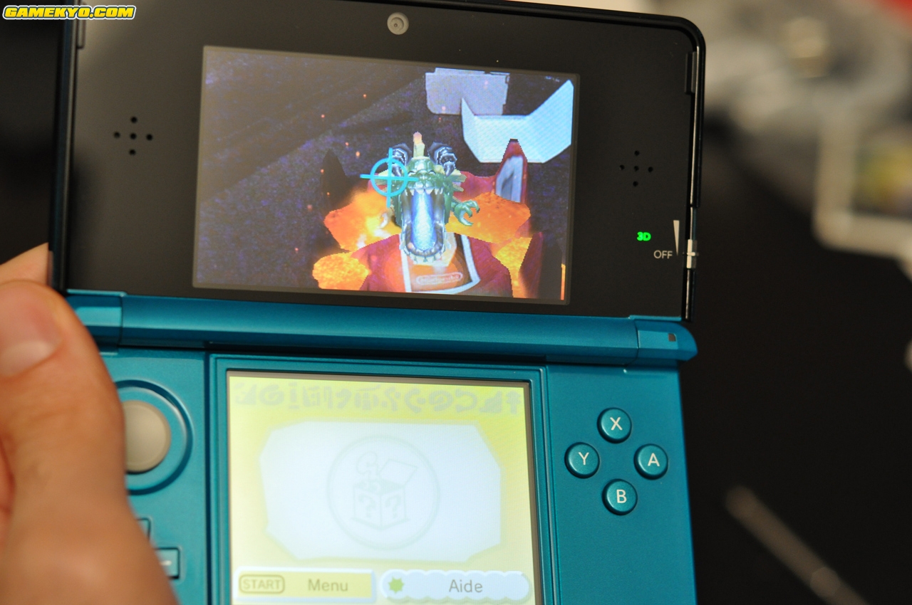 Nintendo 3DS : premières images de la version française !