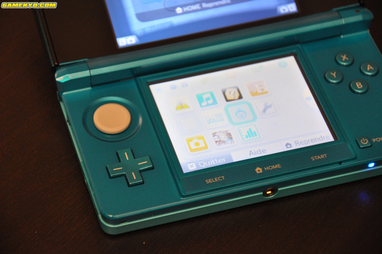 Nintendo 3DS : premières images de la version française !