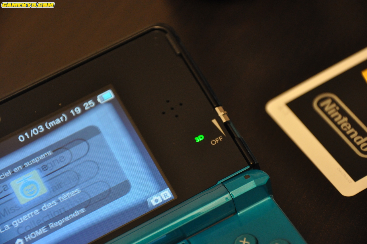 Nintendo 3DS : premières images de la version française !