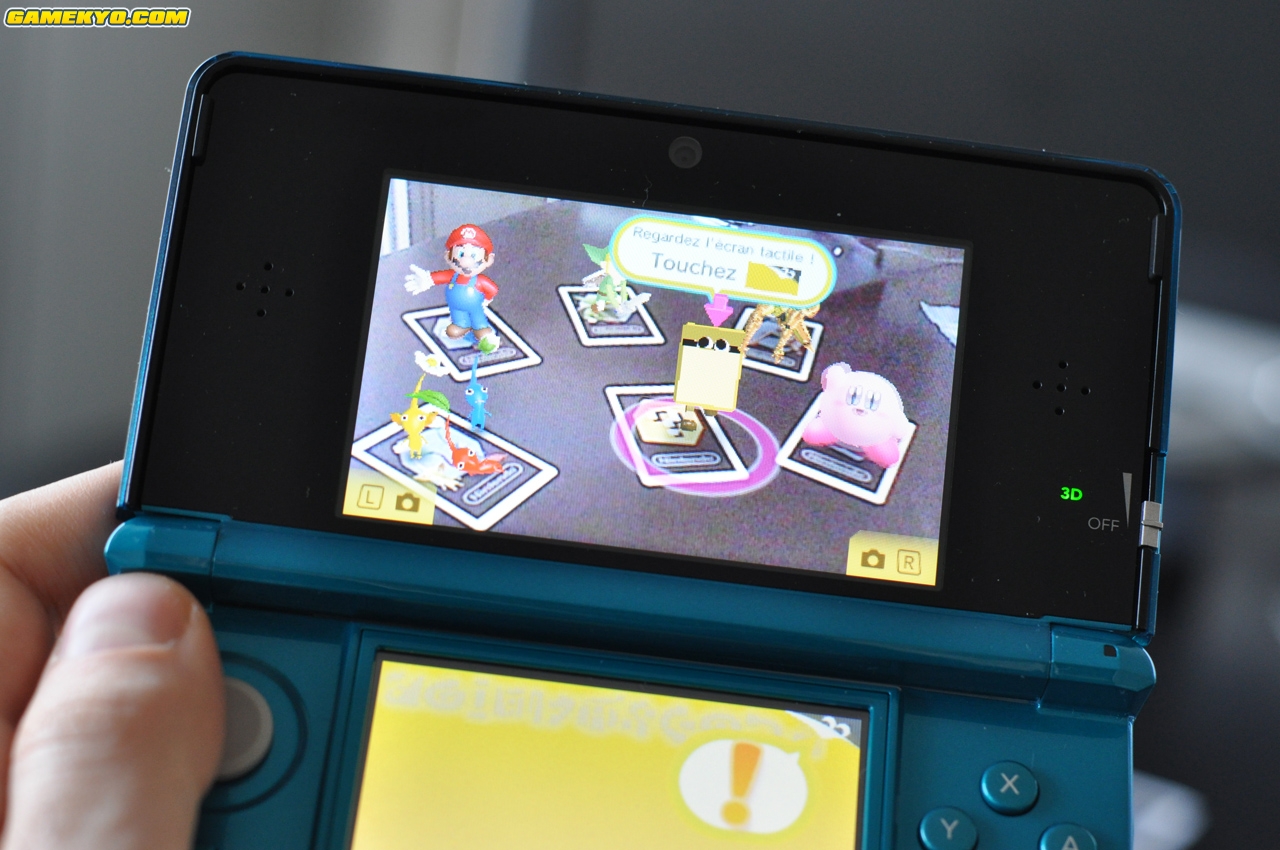 Nintendo 3DS : premières images de la version française !