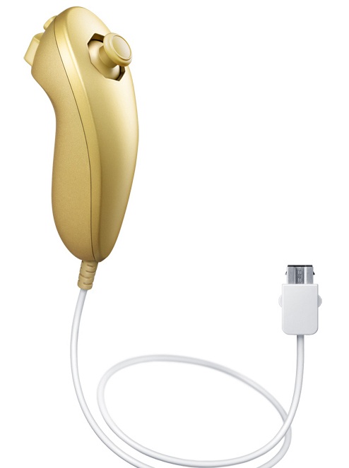 Wii : un Nunchuk doré pour les japonais