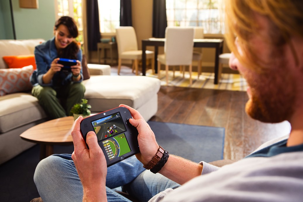 La Nintendo 2DS prend la pose