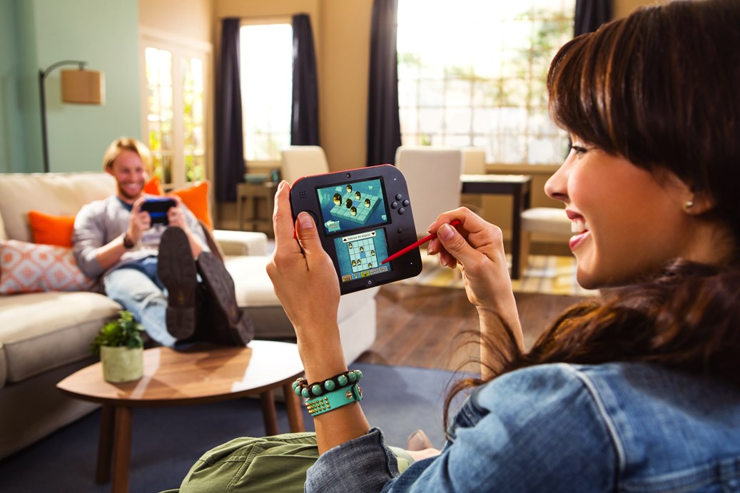 La Nintendo 2DS prend la pose