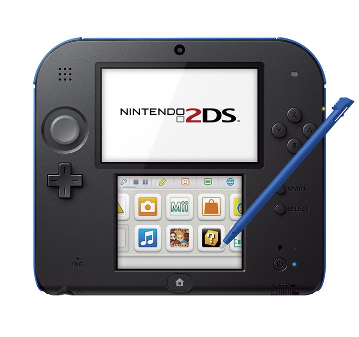 La Nintendo 2DS prend la pose