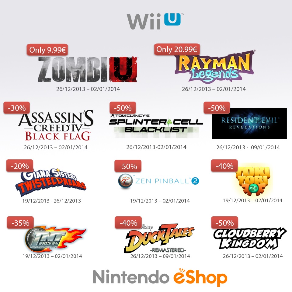 N-Direct : de belles promos sur Wii U