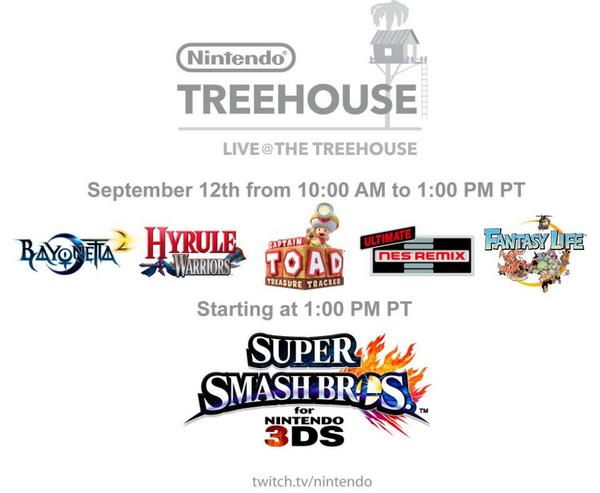 Live Treehouse : horaires et jeux présentés