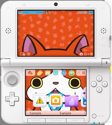 Visuels des thèmes 3DS + pub NEW 3DS