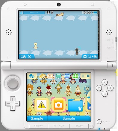 Visuels des thèmes 3DS + pub NEW 3DS
