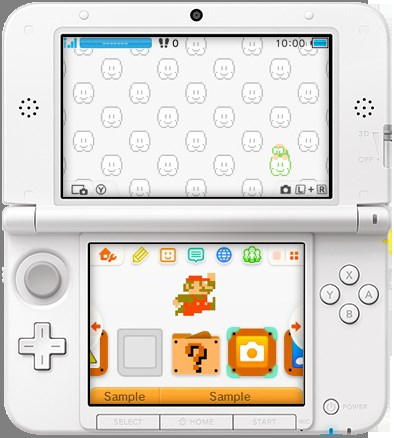Visuels des thèmes 3DS + pub NEW 3DS