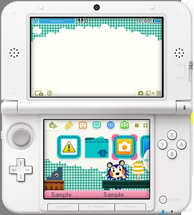 Visuels des thèmes 3DS + pub NEW 3DS
