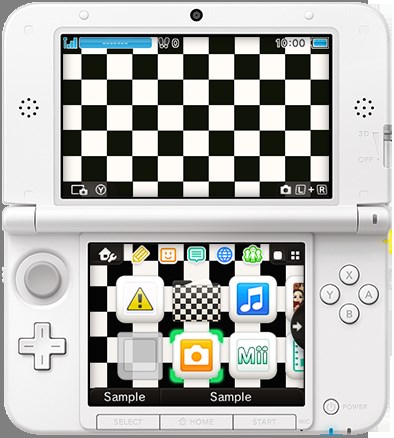 Visuels des thèmes 3DS + pub NEW 3DS