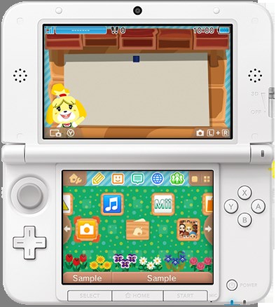 Visuels des thèmes 3DS + pub NEW 3DS